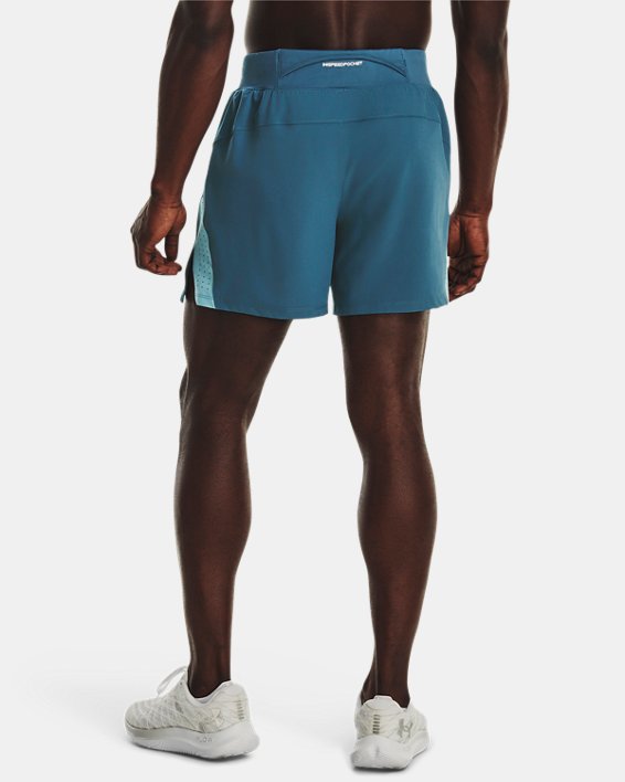 Men's UA Launch Elite 5'' Shorts in Blue image number 1
